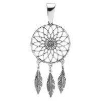 Серебряный кулон «Ловец снов» Серебряный кулон «Ловец снов»