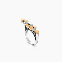 Серебряное кольцо «Метаморфозы»