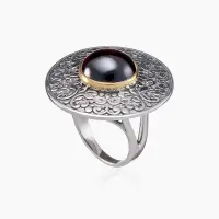 Серебряное кольцо «Арабеска»