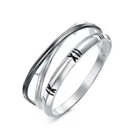 Кольцо из серебра с эмалью «Время» Кольцо из серебра с эмалью «Время»