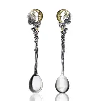 Серебряная чайная ложка «Ночь»