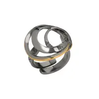 Кольцо из серебра с позолотой Кольцо из серебра с позолотой