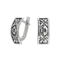 Серьги из серебра