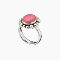 Серебряное кольцо с камнем тулит Серебряное кольцо с камнем тулит