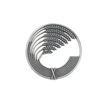 Серебряная брошь «Пшеница колоски» русское поле Серебряная брошь «Пшеница колоски» русское поле