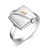 Кольцо из серебра с бриллиантом Кольцо из серебра с бриллиантом