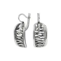 Серьги из серебра «Белладжио»