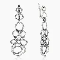 Серебряные серьги «Оковы Мечты» Серебряные серьги «Оковы Мечты»