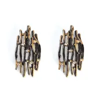 Серебряные серьги «Ледяной дождь»