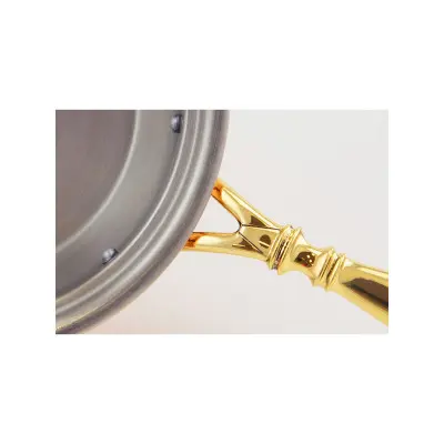 Меднная сковорода «Кукуруза» со стеклянной крышкой (1,7 л)