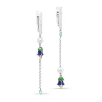 Серебряные серьги «Колокольчики»