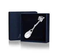 Ложка к солонке «Зачарованный лес» из серебра Ложка к солонке «Зачарованный лес» из серебра