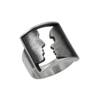 Серебряное кольцо «Силуэт»