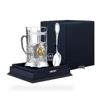 Подстаканник и ложка