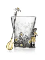 Кружка чайная с ложкой «Ромашка» мальчик Кружка чайная с ложкой «Ромашка» мальчик