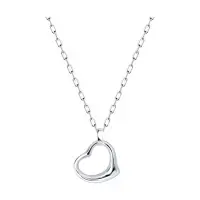 Серебряное колье «Сердце»