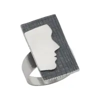 Кольцо из серебра «Силуэт» Кольцо из серебра «Силуэт»