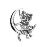 Серебряная подвеска «Лунатик»