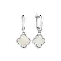 Серьги из серебра с перламутром Серьги из серебра с перламутром