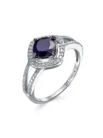 Кольцо из серебра с сапфиром Кольцо из серебра с сапфиром