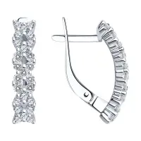 Серебряные серьги