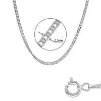 Цепь серебряная «Двойной ромб» Цепь серебряная «Двойной ромб»