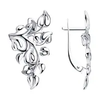 Серьги из серебра