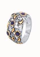 Кольцо с натуральными сапфирами