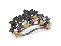 Серебряная салфетница «Земляника» Серебряная салфетница «Земляника»