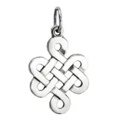 Серебряный кулон «Узел Будды» Серебряный кулон «Узел Будды»