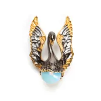 Серебряная подвеска «Лебедь» Серебряная подвеска «Лебедь»