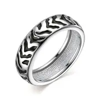 Серебряное кольцо с эмалью