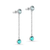 Серьги из серебра с алпанитом Серьги из серебра с алпанитом