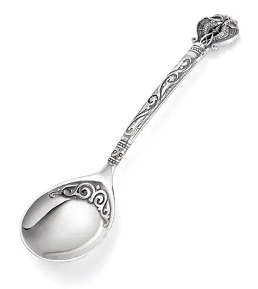 Серебряная столовая ложка «Русь Былинная»
