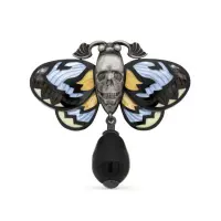 Брошь из серебра «Бражник»