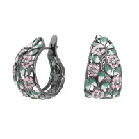 Серебряные серьги «Дерево Счастья»