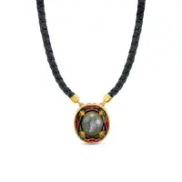 Колье из серебра с агатом