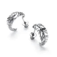 Серебряные серьги-гвоздики