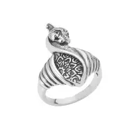 Кольцо из серебра «Бастет» Кольцо из серебра «Бастет»