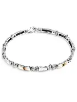 Серебряный браслет с фианитами