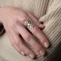 Серебряное кольцо «Лавр»