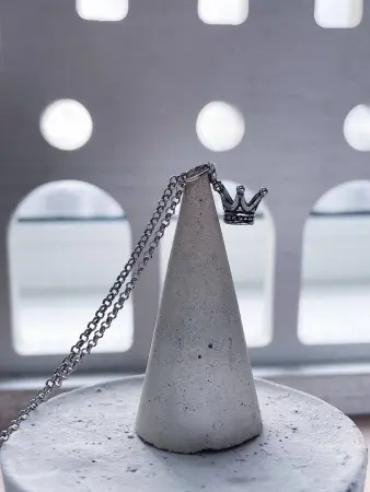 Серебряная подвеска «Корона»