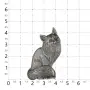 Брошь из серебра «Лисонька - Лиса»