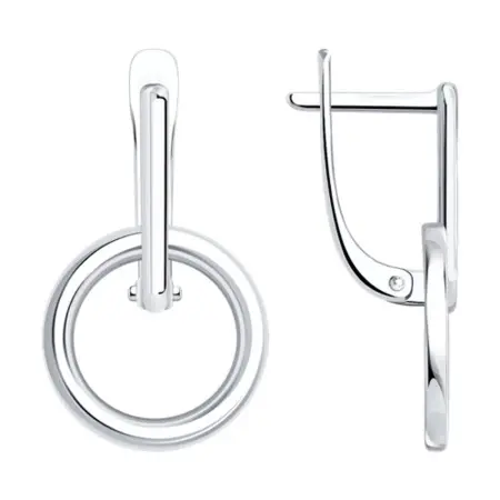 Серьги из серебра