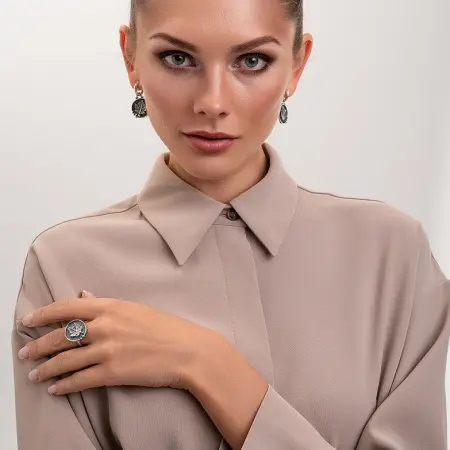 Кольцо из серебра