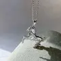 Подвеска из серебра 925 Лошадь скакун конь