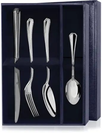 Серебряный набор столовый «Эгоист-Элегант»