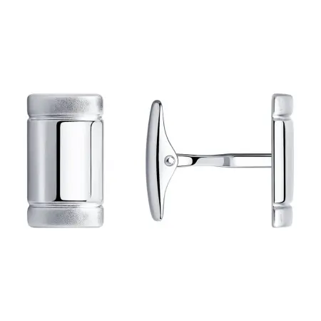 Запонки из серебра