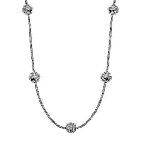 Колье из серебра