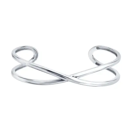 Браслет из серебра жёсткий